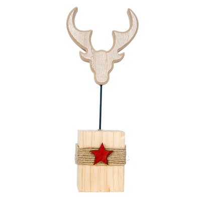 

Gobestart Wooden Mini Christmas Tree Desktop Ornaments Merry Christmas Party Decor