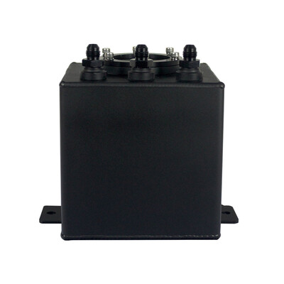 

Tailored Sliver 2L Billet Aluminum Fuel Surge Tank An6 Surge Tank With 3pc An6 Fittings