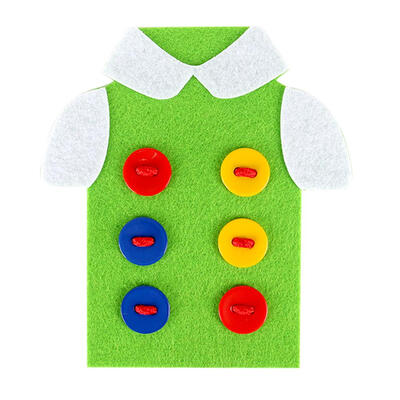 

Children Threading Sewing Buttons Assembly Cartoon Puzzles Educational Toys