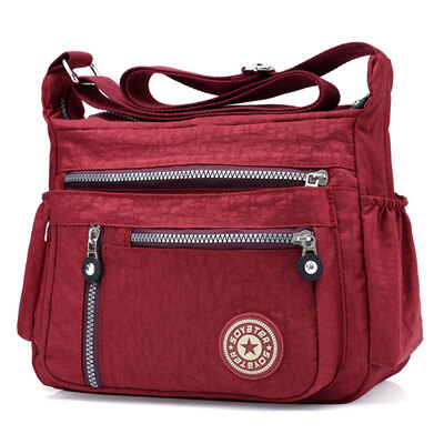 

Oxford cloth bag tide-proof nylon lady bag oblique backpack middle-aged mother bag Leisure Canvas bag lady