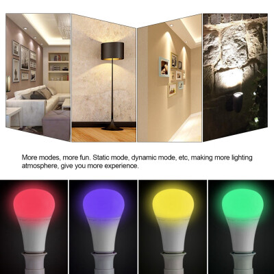 

Milight 24G Wireless E27 12W RGBCCT Smart LED Bulb Dimmable Remote Controllable Remote Control LED Bulb RGB LED Bulb