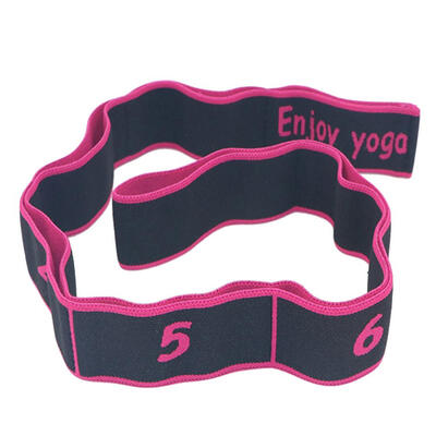 

8 Grid Digital Position Elastic Fitness Band Yoga Latin Dance Stretch Belts
