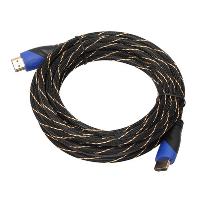 

New Braided HDMI Cable V14 AV HD 3D for PS3 Xbox HDTV 1M-15M Meters 1080P