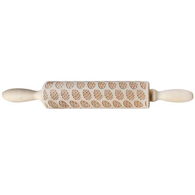 

Easter Day Embossing Wood Rolling Pin for DIY Baking Cookies Noodle Biscuit