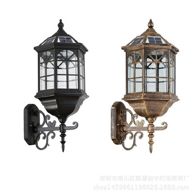 

Solar Wall Light Outdoor Home Wall Light Garden Fence Landscape Lighting Garden Light Die Cast Aluminum