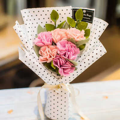 

Artificial Non-Woven Fake Flowers Bouquet Set Floral Wedding Bouquet Handicraft Decor Natural Lifelike Beautiful