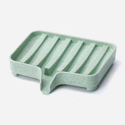 

Flexible Bathroom Soap Dish Storage Holder Rack Soapbox Plate Tray Drain US
