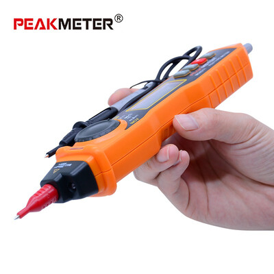 

PEAKMETER MS8211 Digital Multimeter with probe ACVDCV Electric Handheld Tester Multitester digital pen type multimeter