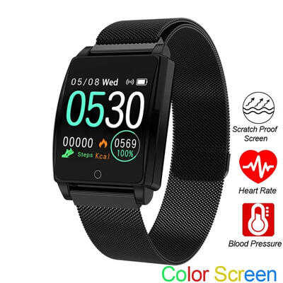 

Fitness Tracker Waterproof Smart Bracelet Activity Tracker with Heart Rate Sleep Blood Pressure Monitor for Android IOS