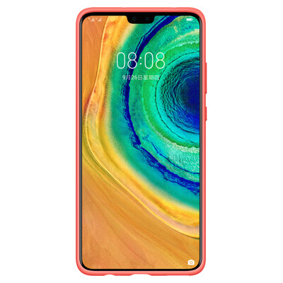 

HUAWEI Mate 30 Silicone Protective Shell Coral Orange