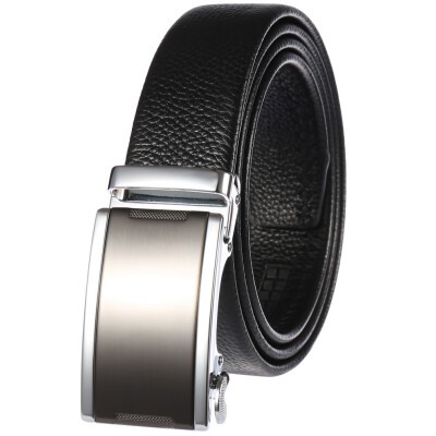 

New fashion first layer leather belt automatic buckle belt mens belt belt LY87363-5