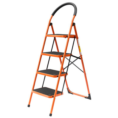 

Ktaxon EN131 Lightweight Anti-Slip 4 Step Stool Ladder with Handgrip & Pedal