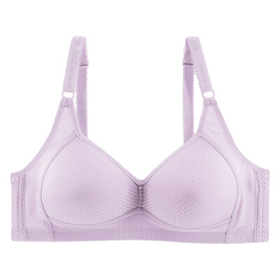 

〖Follure〗Fashion Women Ring-free Thin Large Traceless Breathable Bra Wide-band Underwear