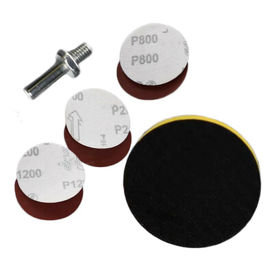

Polishing 80012002000 Grit SandpapersPolishing PlateMandrel Parts Set Kit