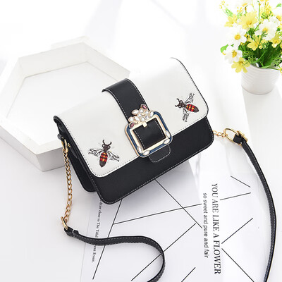 

Women girls Korean version fashion simple single shoulder bags oblique satchels