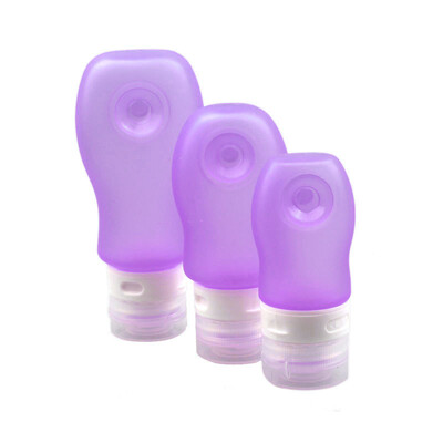 

〖Follure〗Stylish Portable Travel Shower Lotion Bottles Silicone Sucker Store WH