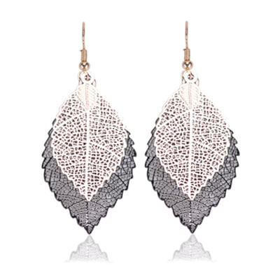 

Women Earrings Long Chic Fine Bohemian Leaves Drop Earrings Chic Cute Bohemian Long Earrings Jewelry