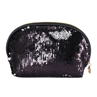 

Toponeto Women Girls Fashion Double Color Sequins Bag Storage Bag Ladies Purse Pouch