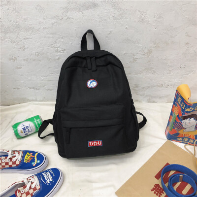 

Ins wind bag female college students Korean version of high school small fresh junior high school girl simple-shaming family backp