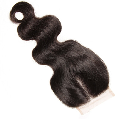 

UNice Hair 8A Peruvian Human Hair Lace Closure Body Wave 4x4inch