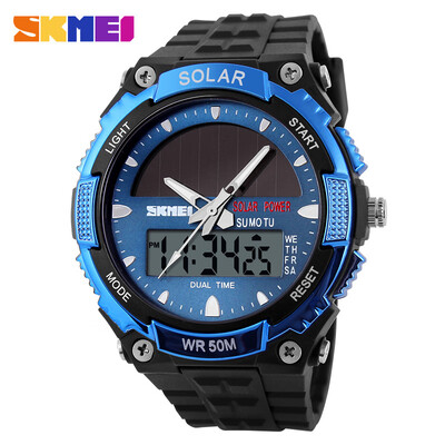 

Mens solar energy meter waterproof outdoor electronic watch student sports watch price