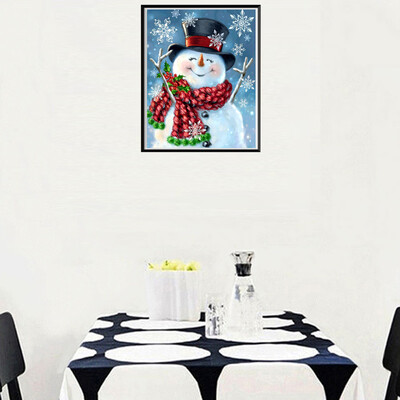

〖Follure〗Christmas 5D Full Diamond Rhinestone Pasted Embroidery Painting Cross Stitch Deo