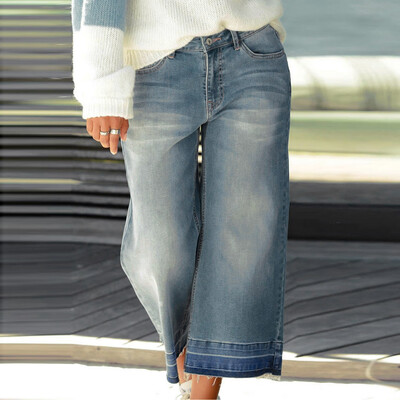 

Tailored Women Casual Solid Loose Jeans Hot Pants Workout Waistband Beach Pants