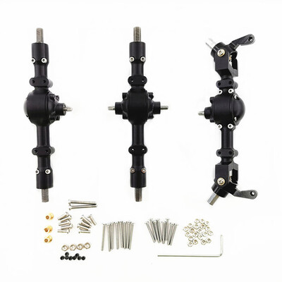 

Tailored Metal Gear Front Rear Middle Axles For WPL B16 B36 116 24G 6WD Rc Car