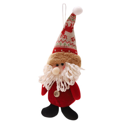 

Tailored Plush Doll Christmas Santa Claus Snowman Tree Hanging Ornaments Pendant