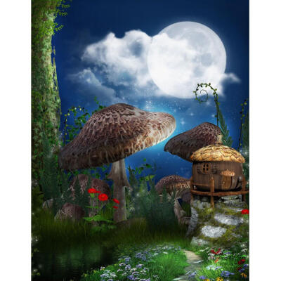 

5D DIY Full Drill Square Diamond Painting Mushroom Cross Stitch Embroidery
