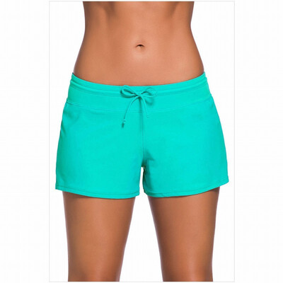

Low waist laced ladies swim shorts beach vacation sexy boxer