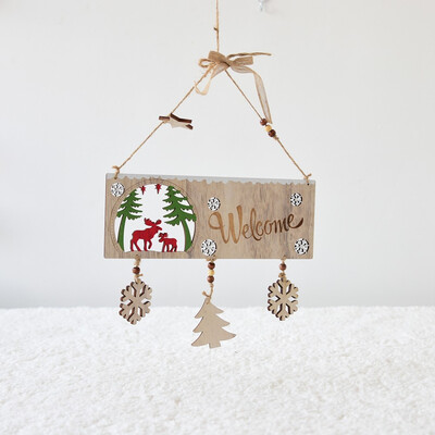 

〖Follure〗Christmas Tree Pendant Hanging Home Ornament Christmas Decoration