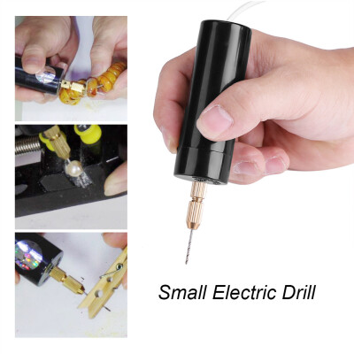 

Mini Hand DrillPortable Mini Small Electric Drills Handheld Micro USB Drill with 3pc Bits DC 5VMicro Drill