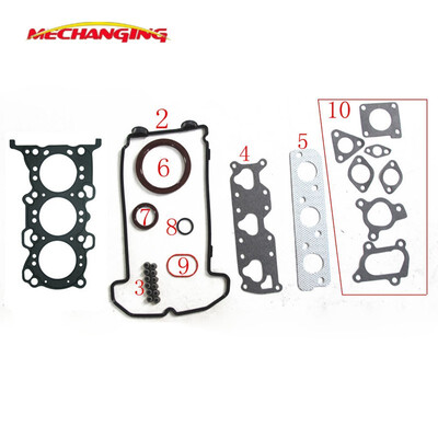 

FOR SUZUKI ALTO 07&WAGON R 12V K6A Full Set Engine Parts Engine Rebuild Kits Engine Gasket 11402-78838 50272200