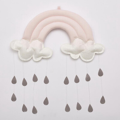 

Lovely Child Bedroom Kid Nursery Cloud Rain Room Wall Decals Hanging Toys Decor