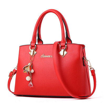 

Big Red Bride Bag&Girl Marriage Day Red Bag Marriage Single Shoulder Handbag
