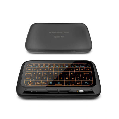 

H18 24GHz Mini Wireless QWERTY Keyboard Remote Control Full Touch Pad Touchpad Keyboard For Android TV Box PC Xbox3