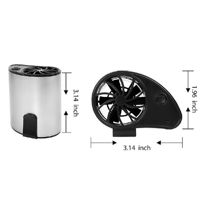 

Mini Portable Waist Fan Rechargeable USB Powered Electric Clip On Waist Fan 3 Speeds Adjustable Personal Fan for Outdoor Working H