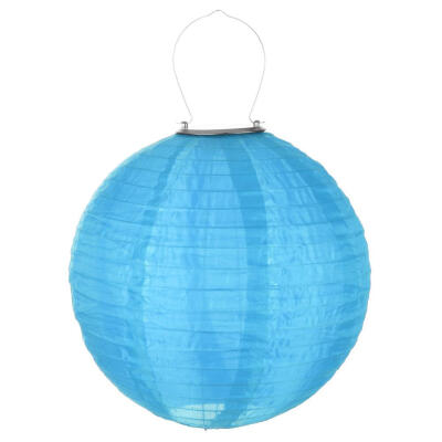 

12in Waterproof LED Solar Cloth Chinese Lantern Festival Party Hanging Lamp