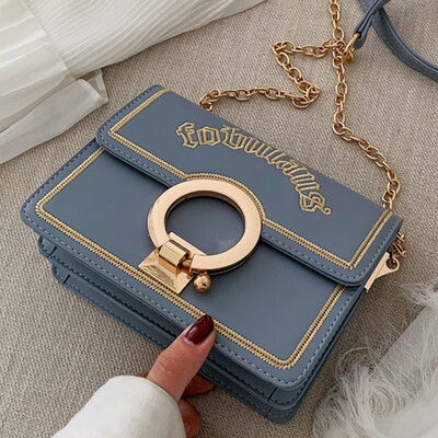 

Summer bag Joker fashion handbags 2019 new foreign style Korean chain texture student messenger bag
