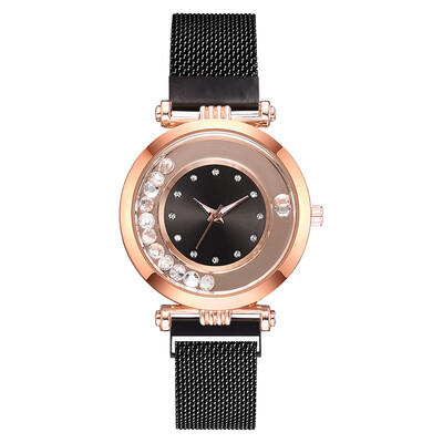 

Korean version of the trend of personalized diamond ladies watch ball rhinestone dial watch fashion new watch