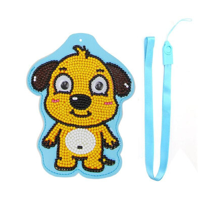 

DIY Diamond Painting Bus Card Hanging Bag ID Card Holder Set