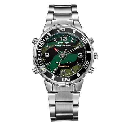 

WEIDE WH843 Quartz Digital Electronic Watch Dual Time Calendar Month 3ATM Waterproof Timer Business Men Fashion Casual Outdoor Spo