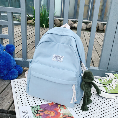 

Japanese Tide brand ancient sense book bag Sen large capacity ins shoulder bag female Korean version of high school male college campus
