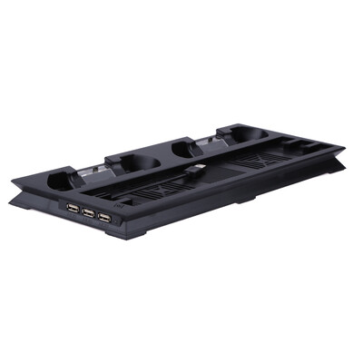 

USB Dual Cooling Fans Charging Dock Vertical Stand Holder For PS4 PRO
