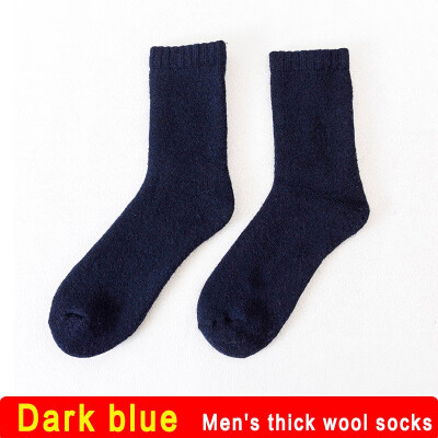 

1 Pair Mens Thicken Thermal Wool Cashmere Casual Winter Warm Socks