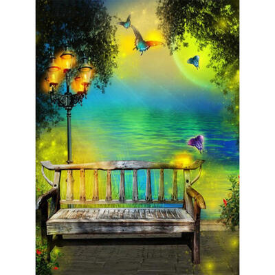 

5D DIY Full Drill Diamond Painting Butterfly Cross Stitch Mosaic Kit Decor