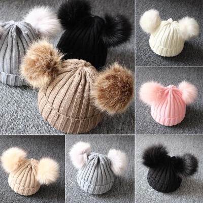 

Baby Toddler Kids Boy Girl Winter Warm Knitted Crochet Beanie Hat Cap Scarf Sets