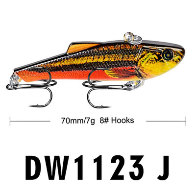 

VISSEN 1pcslot 7cm 7g Swim Fish Fishing Lure Artificial Hard Crank Bait Topwater Wobbler Mini Fishing Crankbait Lure Fishing