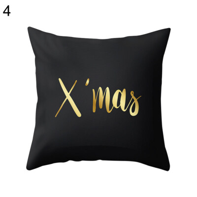 

Home Decorative Cushion Cover Square Letter Printed Sheet Throw Pillow Cases
